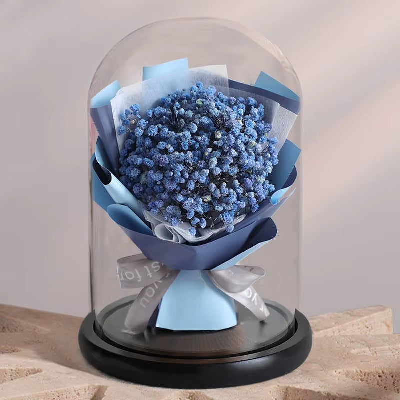 Forever Preserved Real Rose in Glass Dome Women Valentines Day Gifts Eternal Flower for Mother'S Day Anniversary Birthday