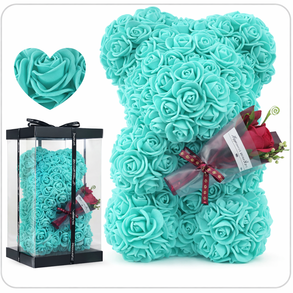 Rosnalle med Bukett & Presentbox